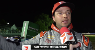 Trevor Huddleston’s victory interview at Shasta Speedway